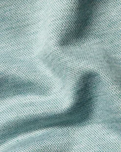 Shirt Sale|Polos<Charles Tyrwhitt Birdseye Pique Polo - Green Teal
