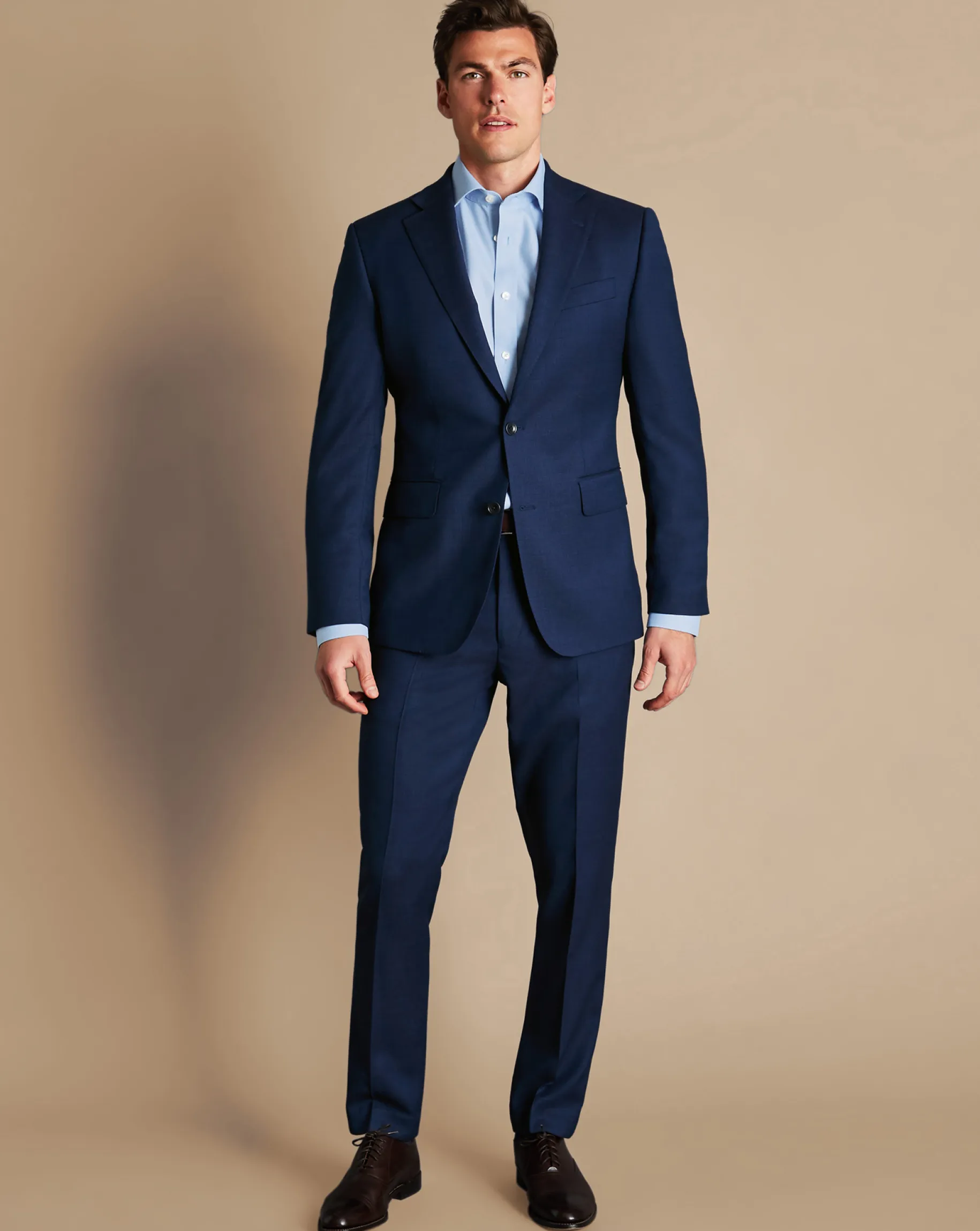 Suit Jackets<Charles Tyrwhitt Birdseye Ultimate Performance Suit Jacket - Indigo Blue