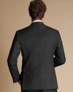 Suit Jackets<Charles Tyrwhitt Birdseye Ultimate Performance Suit Jacket - Grey