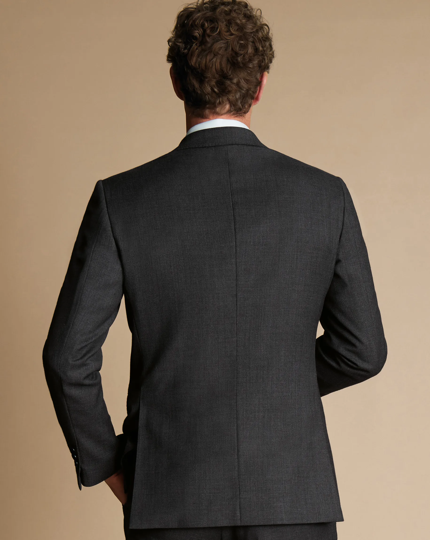 Suit Jackets<Charles Tyrwhitt Birdseye Ultimate Performance Suit Jacket - Grey