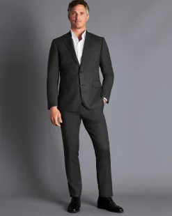 Suit Jackets<Charles Tyrwhitt Birdseye Ultimate Performance Suit Jacket - Grey