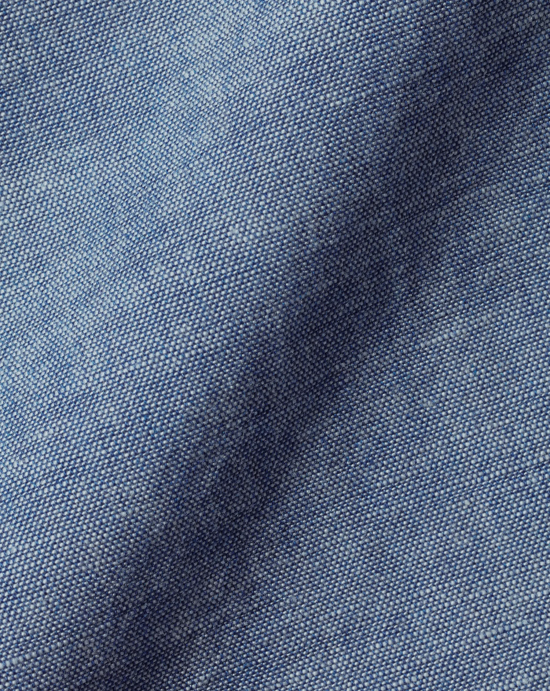 Casual Shirts|Blue Shirts<Charles Tyrwhitt Button-Down Collar Chambray Shirt - Indigo Blue