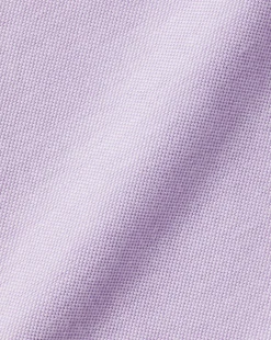 Business Casual Shirts|Casual Shirts<Charles Tyrwhitt Button-Down Collar Non-Iron Stretch Oxford Shirt - Lavender Purple