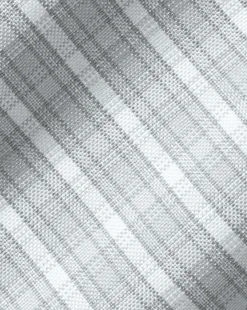 Shirt Sale|Dress Shirts<Charles Tyrwhitt Button-Down Collar Non-Iron Windowpane Check Shirt - Sliver Grey Silver