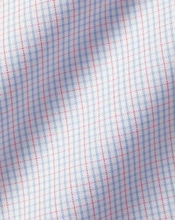 Shirt Sale|Dress Shirts<Charles Tyrwhitt Button-Down Collar Non-Iron Check Shirt - Bright Pink