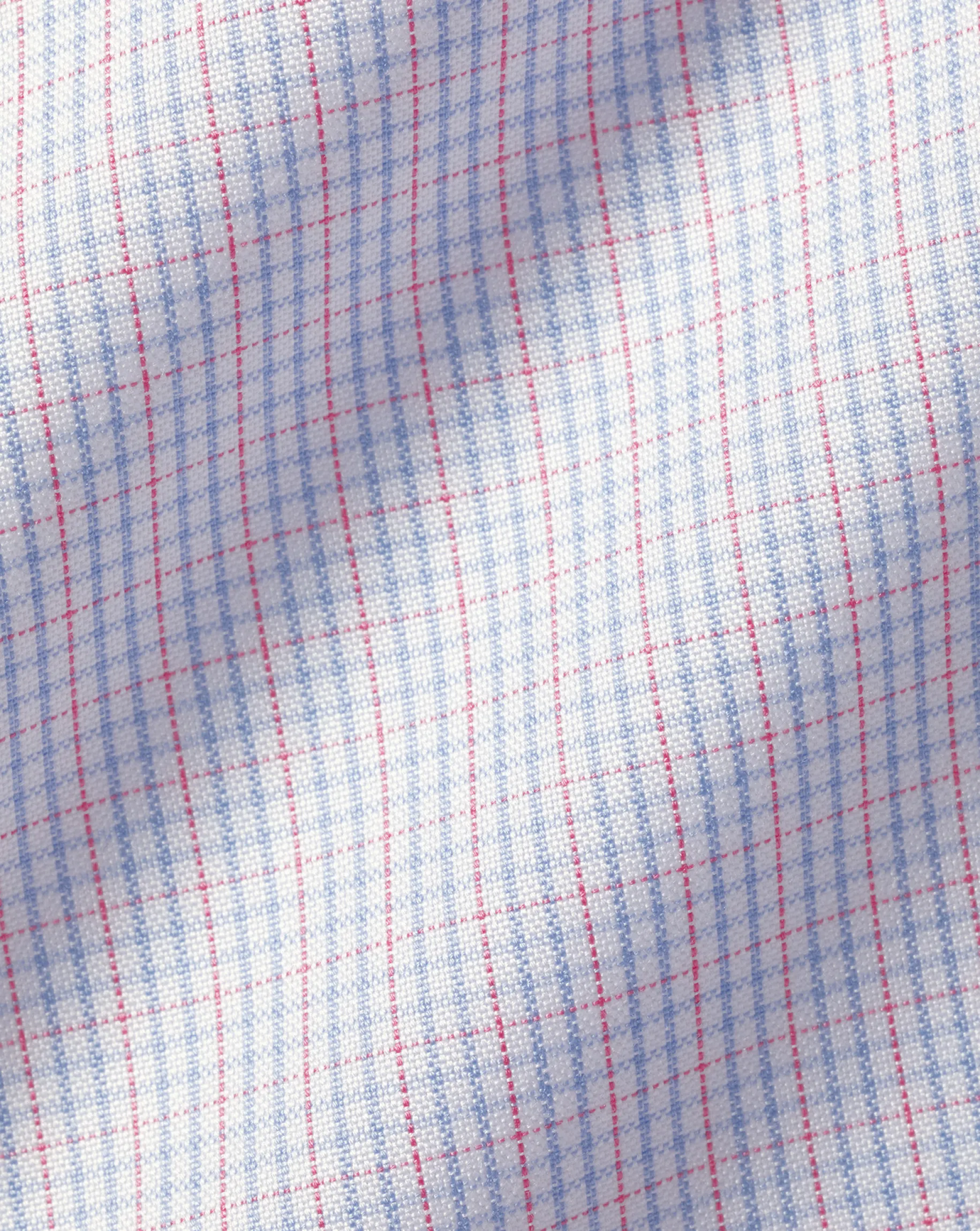 Shirt Sale|Dress Shirts<Charles Tyrwhitt Button-Down Collar Non-Iron Check Shirt - Bright Pink