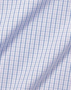 Shirt Sale|Casual Shirts<Charles Tyrwhitt Button-Down Collar Non-Iron Oxford Twin Check Shirt - Purple Lilac