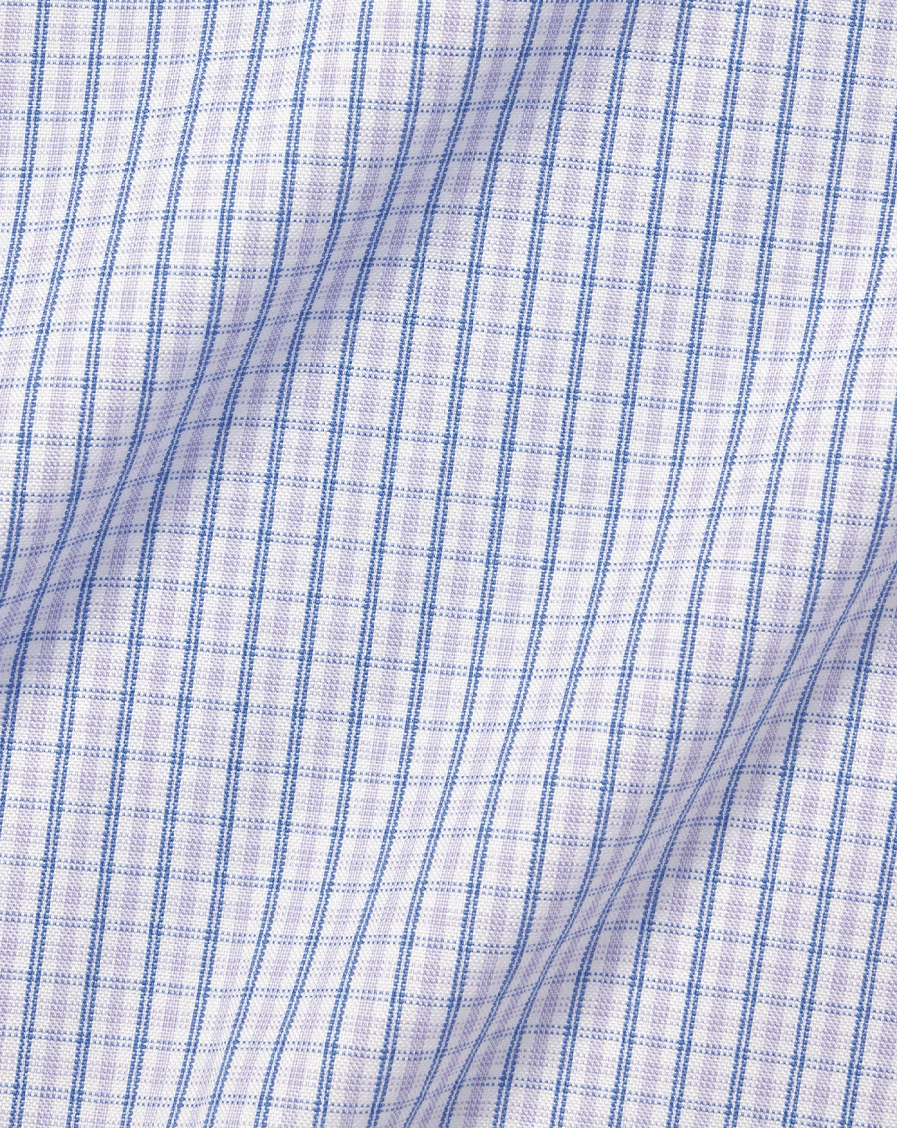 Shirt Sale|Casual Shirts<Charles Tyrwhitt Button-Down Collar Non-Iron Oxford Twin Check Shirt - Purple Lilac