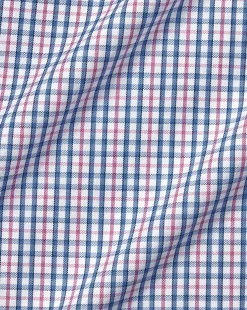 Shirt Sale|Casual Shirts<Charles Tyrwhitt Button-Down Collar Non-Iron Oxford Multi Check Shirt - Dark Pink