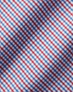 Shirt Sale|Dress Shirts<Charles Tyrwhitt Button-Down Collar Non-Iron Gingham Check Shirt - Red