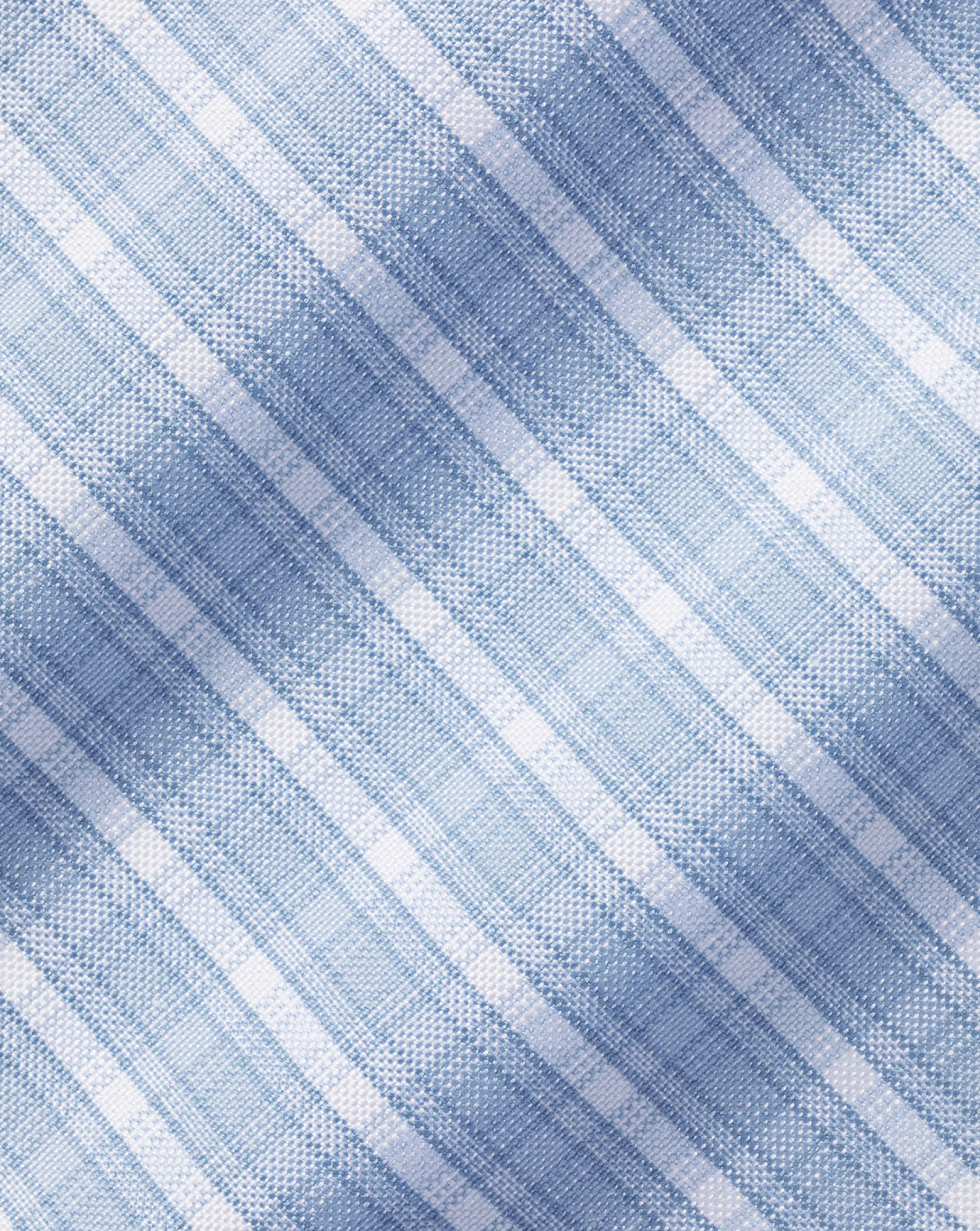 Shirt Sale|Dress Shirts<Charles Tyrwhitt Button-Down Collar Non-Iron Windowpane Check Shirt - Blue Sky