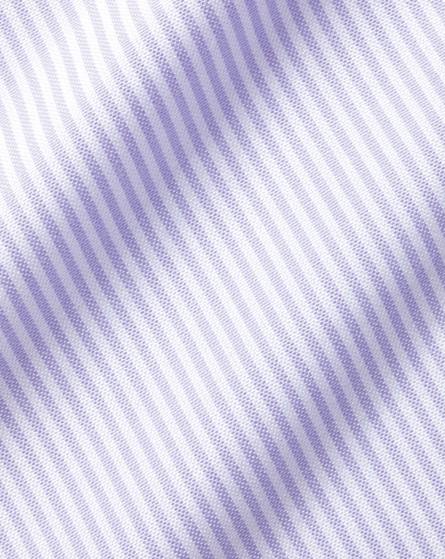 Business Casual Shirts|Dress Shirts<Charles Tyrwhitt Button-Down Collar Non-Iron Stripe Oxford Shirt - Purple Lilac