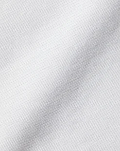 Short Sleeve Shirts|Casual Shirts<Charles Tyrwhitt Button-Down Collar Washed Oxford Short Sleeve Shirt - White