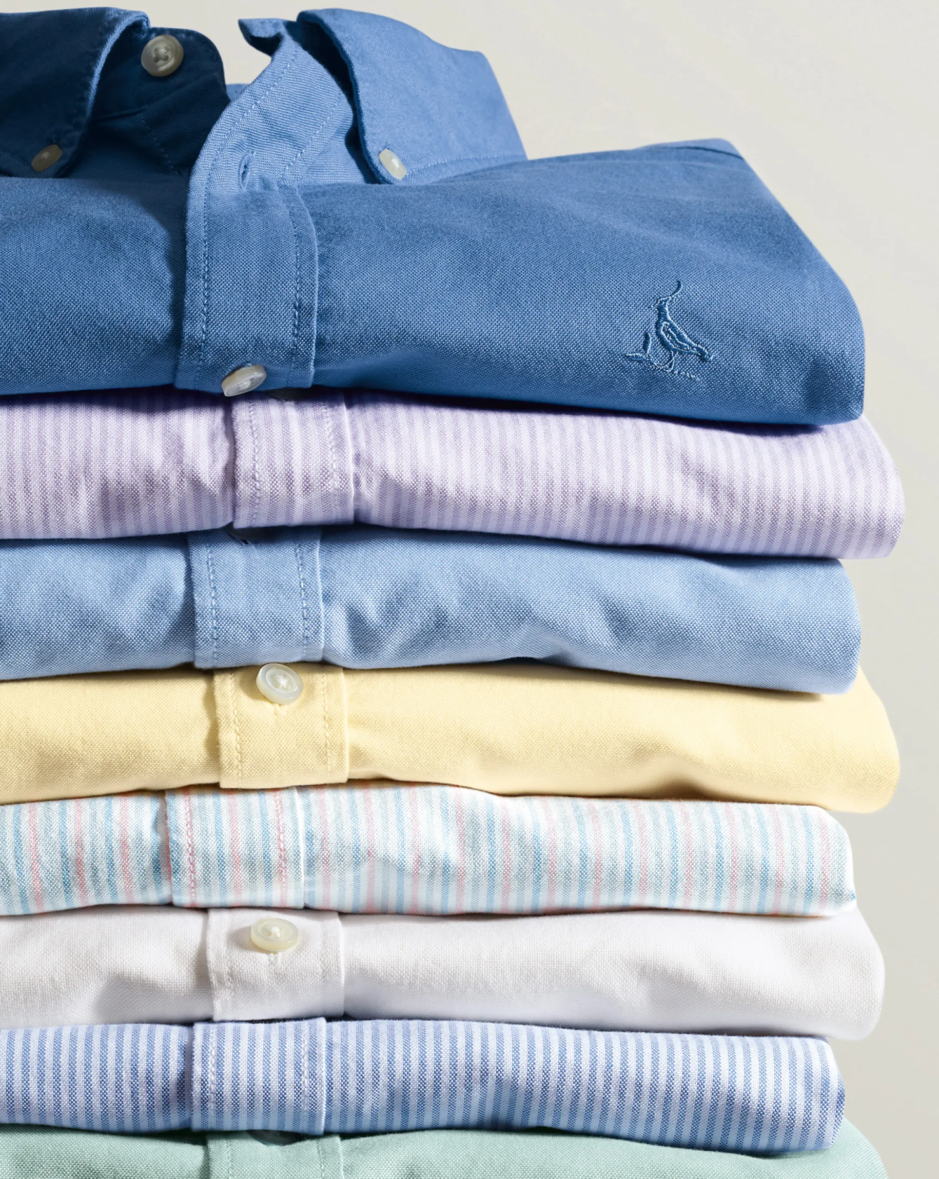 Casual Shirts|White Shirts<Charles Tyrwhitt Button-Down Collar Washed Oxford Shirt - White