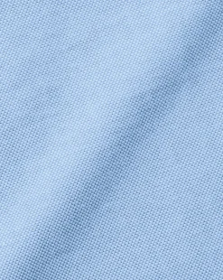 Casual Shirts|Blue Shirts<Charles Tyrwhitt Button-Down Collar Washed Oxford Shirt - Blue Sky