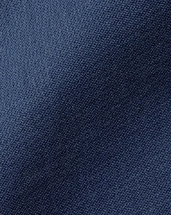 Shirt Sale|Casual Shirts<Charles Tyrwhitt Button-Down Collar Washed Oxford Shirt - Melange Dark Blue