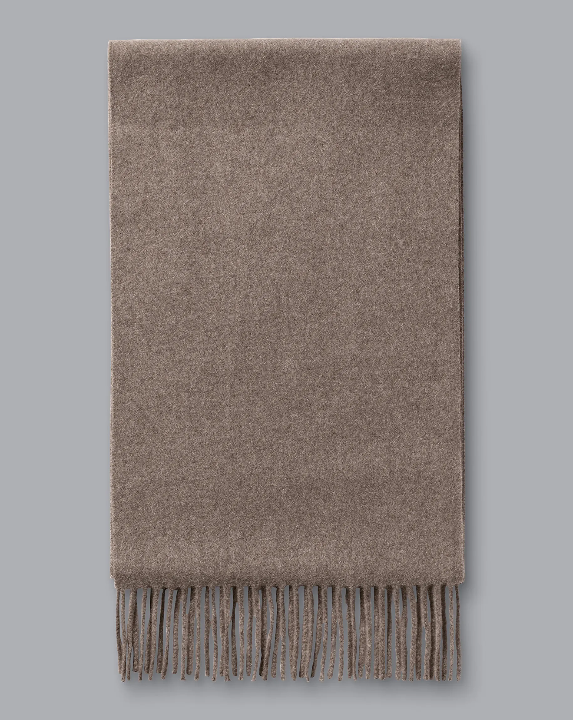 Gloves & Scarves<Charles Tyrwhitt Cashmere Scarf - Mocha