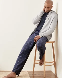 Accessories<Charles Tyrwhitt Check Pajama Bottoms - Navy & White Navy & White