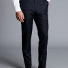 Suit Pants|Pants & Shorts<Charles Tyrwhitt Check Suit Pants - Ink Blue