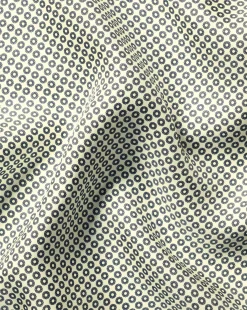 Pocket Squares<Charles Tyrwhitt Circle Print Silk Pocket Square - Ivory Ivory White