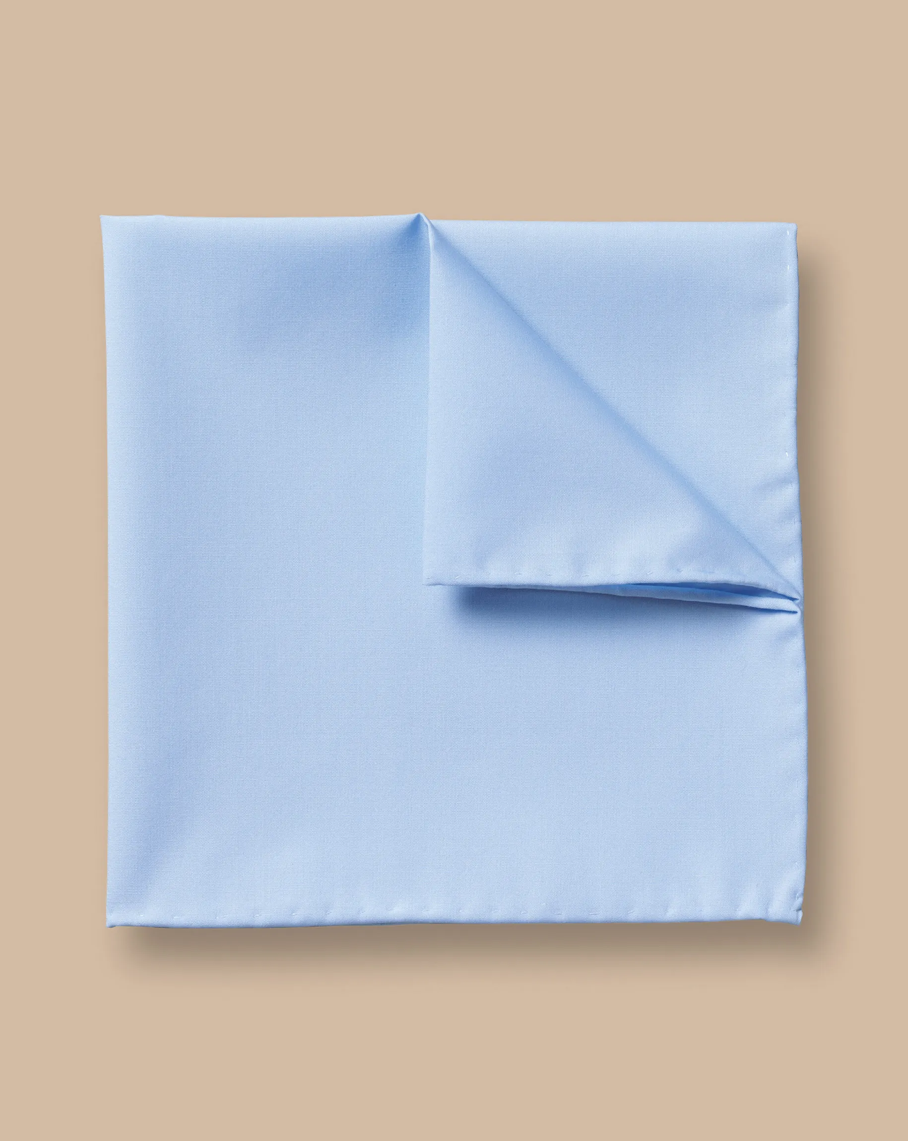 Pocket Squares<Charles Tyrwhitt Cotton Pocket Square - Blue Sky