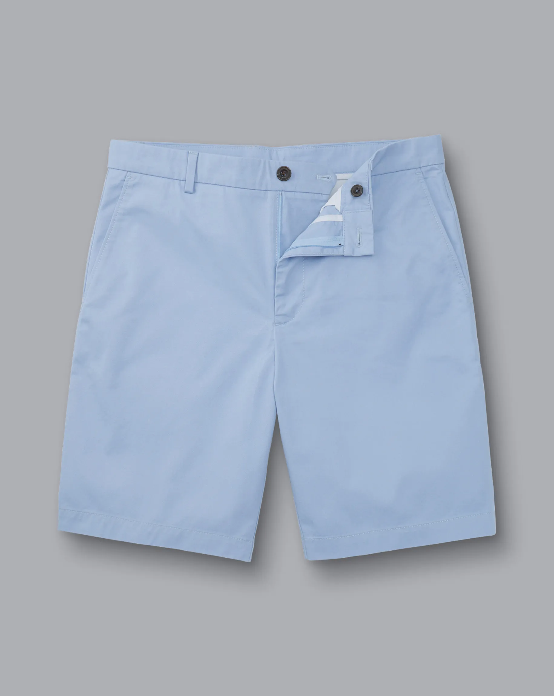 Golf Collection|Blue Pants<Charles Tyrwhitt Cotton Shorts - Cornflower Blue
