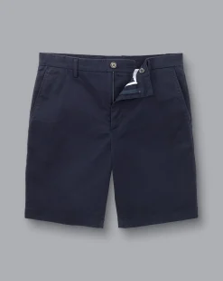 Golf Collection|Shorts<Charles Tyrwhitt Cotton Shorts - Navy