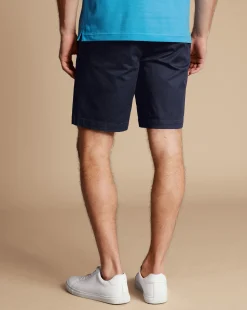 Golf Collection|Shorts<Charles Tyrwhitt Cotton Shorts - Navy