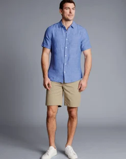 Golf Collection|Shorts<Charles Tyrwhitt Cotton Shorts - Oatmeal
