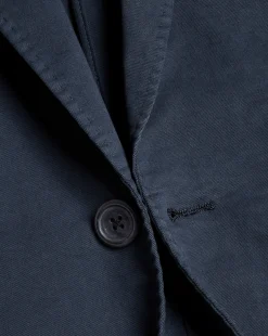 Coats & Jackets|Blazers<Charles Tyrwhitt Cotton Stretch Garment Dyed Jacket - Ink Blue