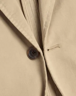 Coats & Jackets|Blazers<Charles Tyrwhitt Cotton Stretch Jacket - Limestone