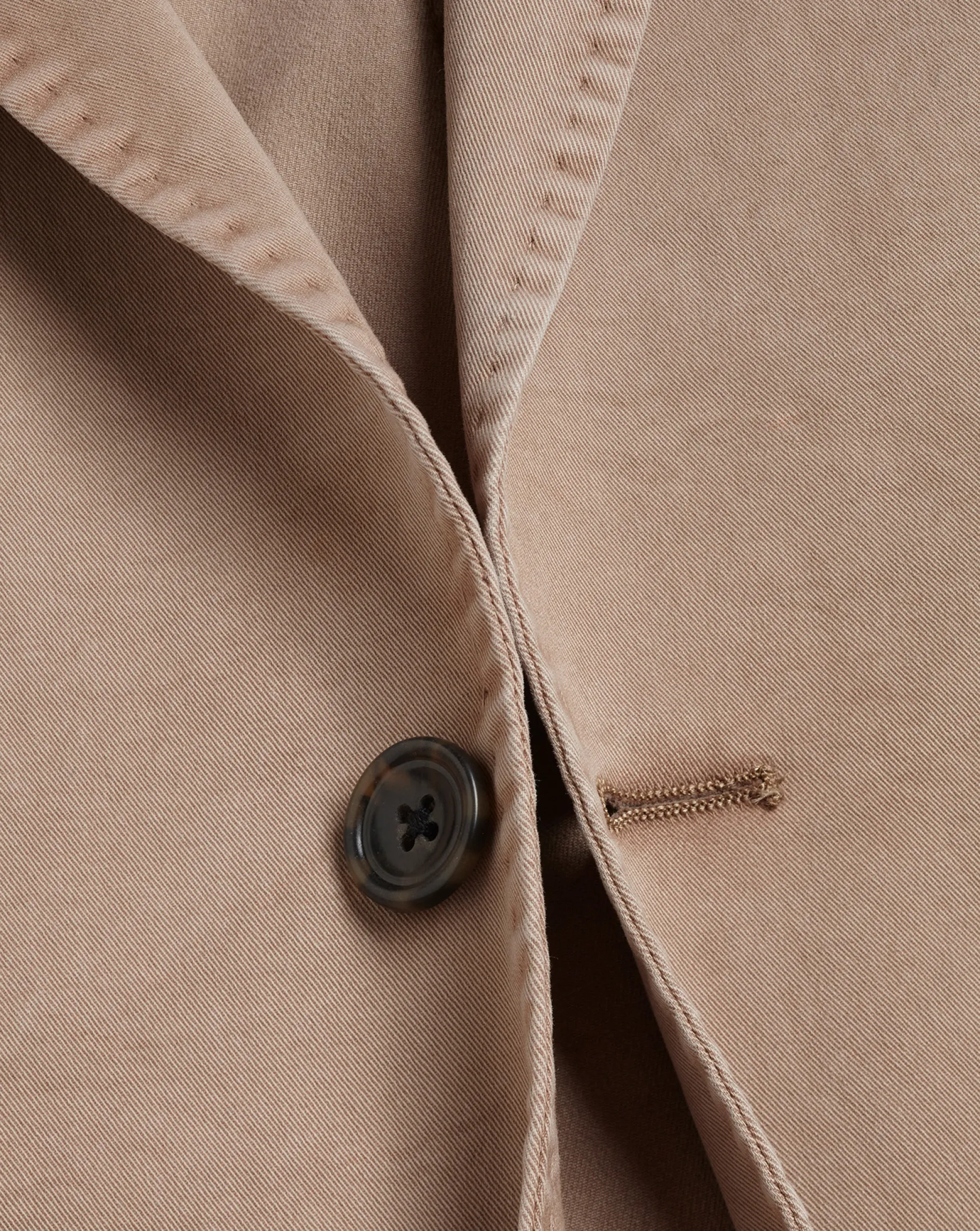 Coats & Jackets|Blazers<Charles Tyrwhitt Cotton Stretch Jacket - Taupe