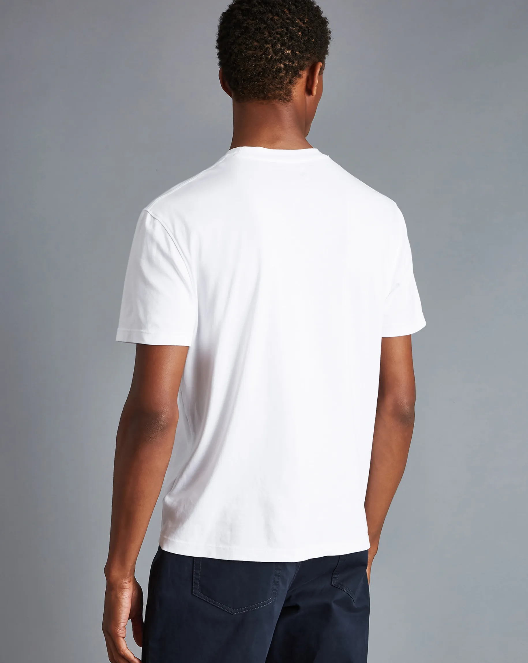 t-shirts|White Shirts<Charles Tyrwhitt Cotton Tyrwhitt T-Shirt - White