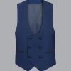 Vests<Charles Tyrwhitt Dinner Suit Vest - Royal Blue