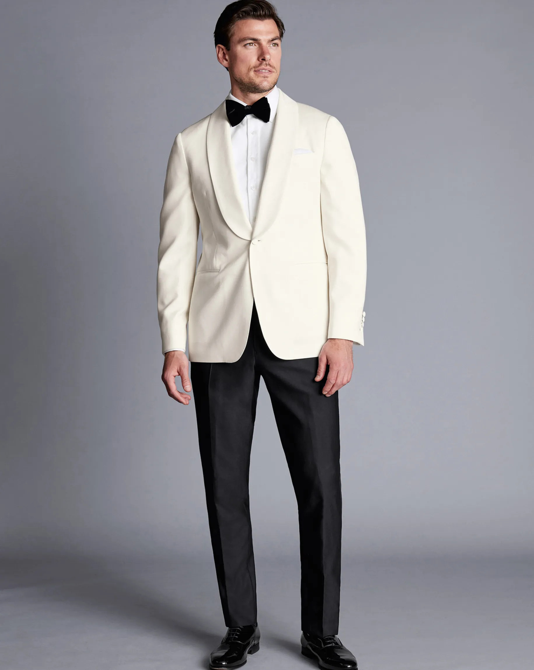Black Tie|Wedding<Charles Tyrwhitt Dinnerwear Jacket - Ivory