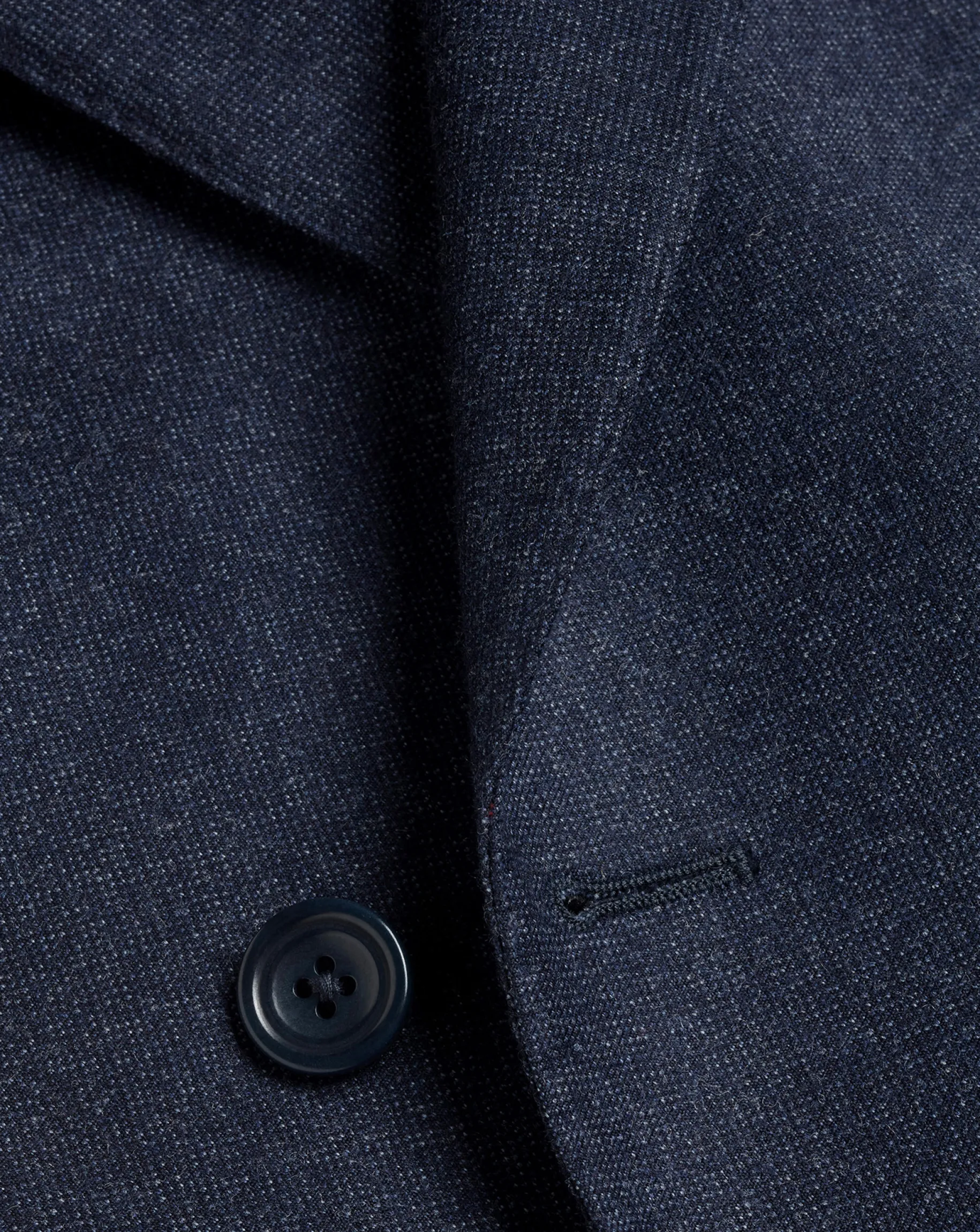 Suit Jackets<Charles Tyrwhitt Double Breasted Italian Pindot Suit Jacket - Denim Blue