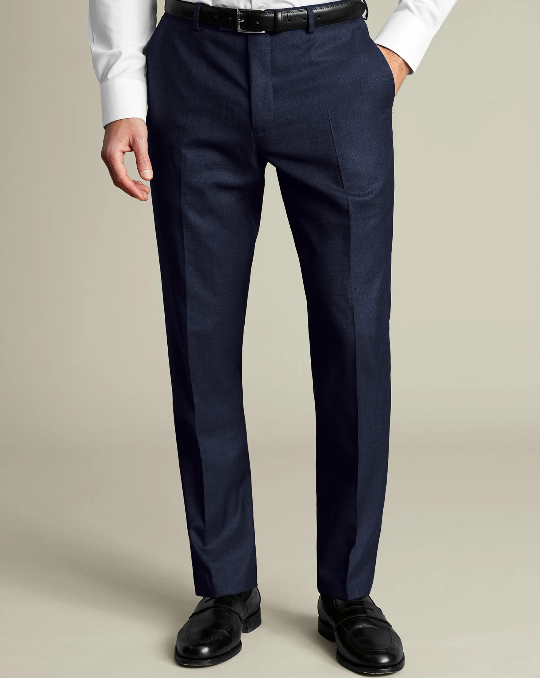 Suit Pants<Charles Tyrwhitt End-on-End Ultimate Performance Suit Pants - Navy