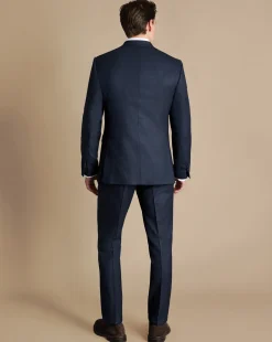 Suit Pants<Charles Tyrwhitt End-on-End Ultimate Performance Suit Pants - Navy