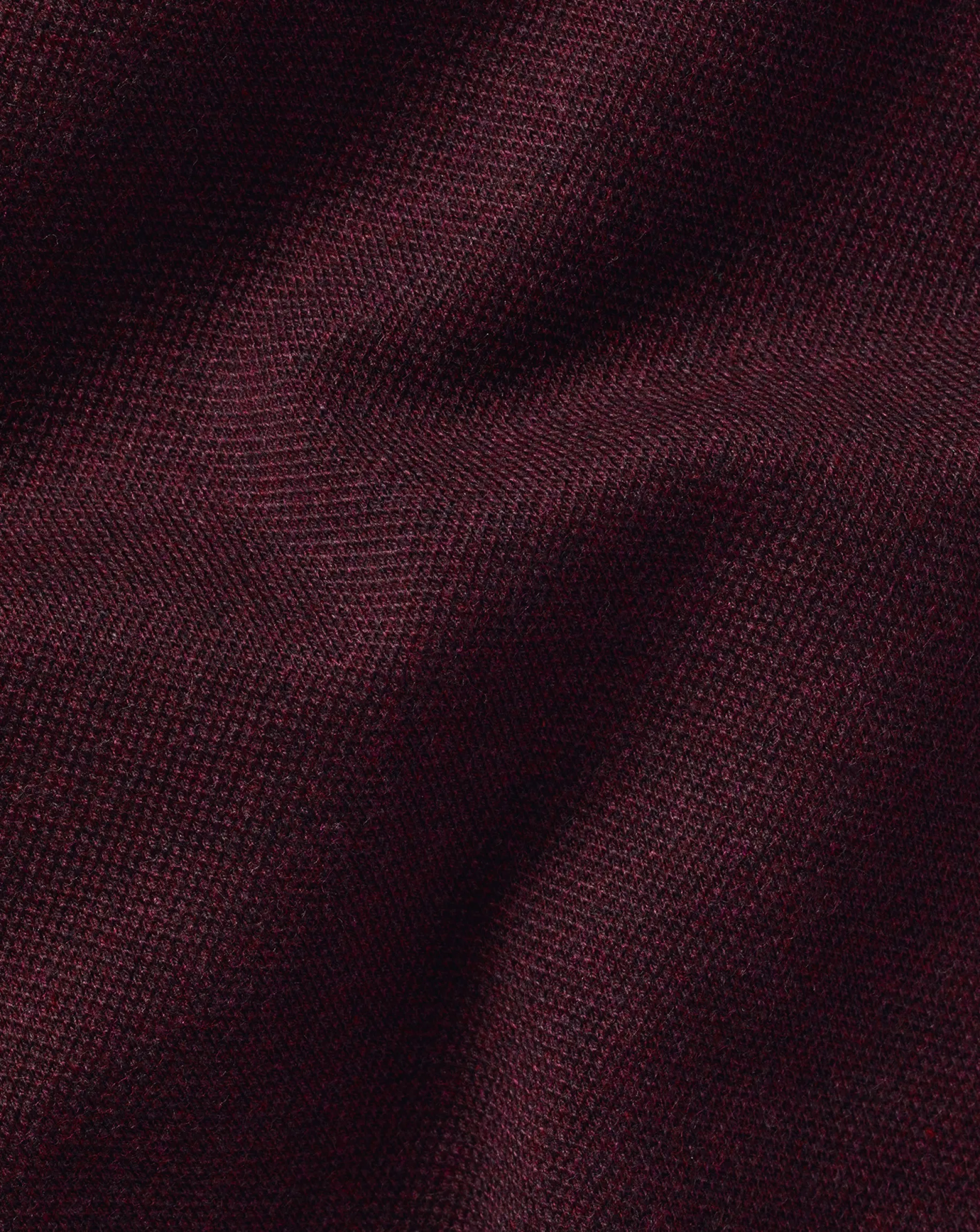 Short Sleeve polos|Polos<Charles Tyrwhitt England Rugby Collar Detail Pique Polo - Red Wine