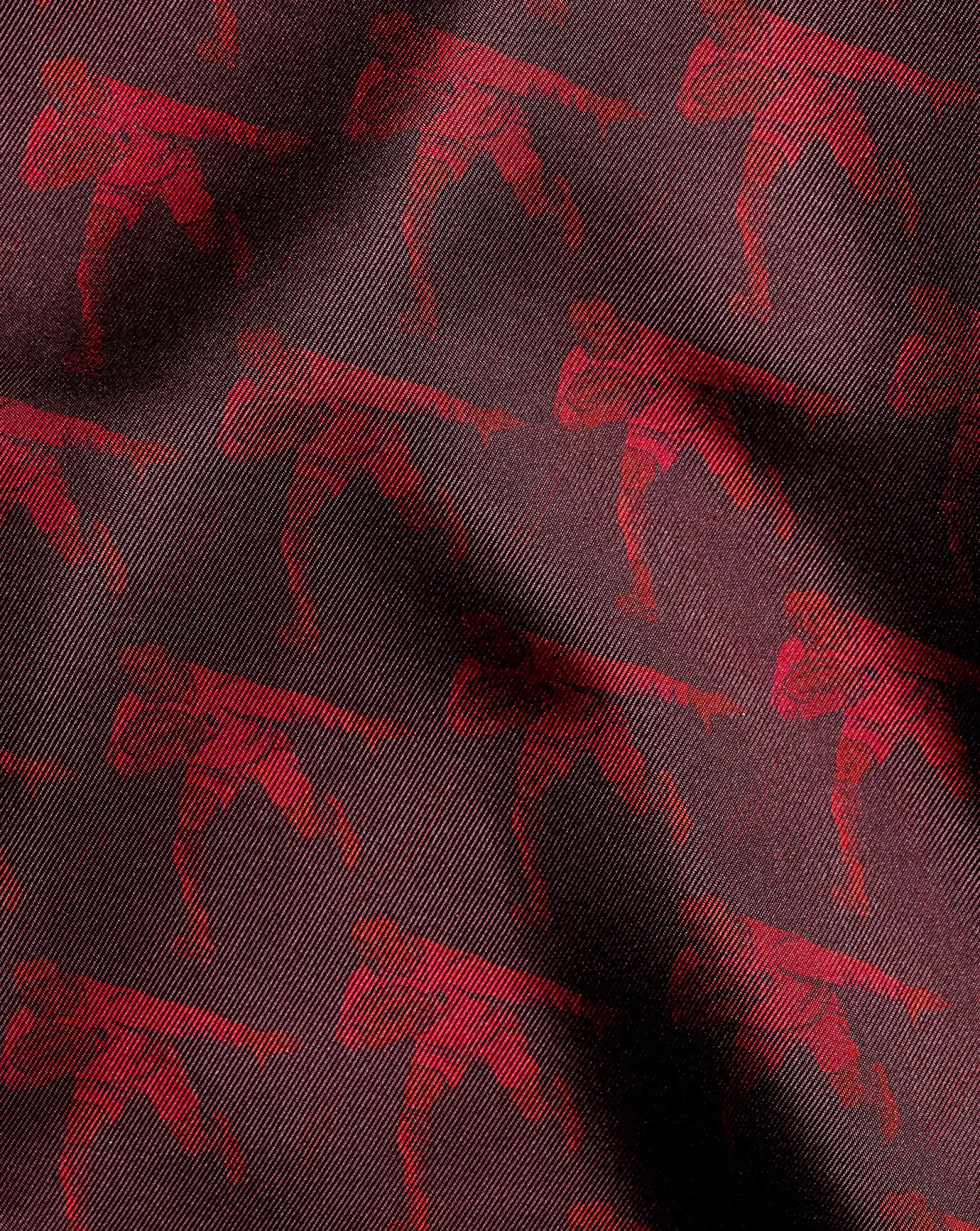 Accessories<Charles Tyrwhitt England Rugby Player Pocket Square - Berry