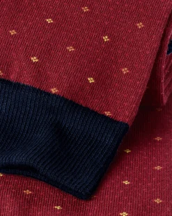Socks<Charles Tyrwhitt Geo Spot Socks - Dark Red