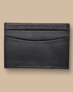 Leather Goods<Charles Tyrwhitt Grain Leather Cardholder - Black