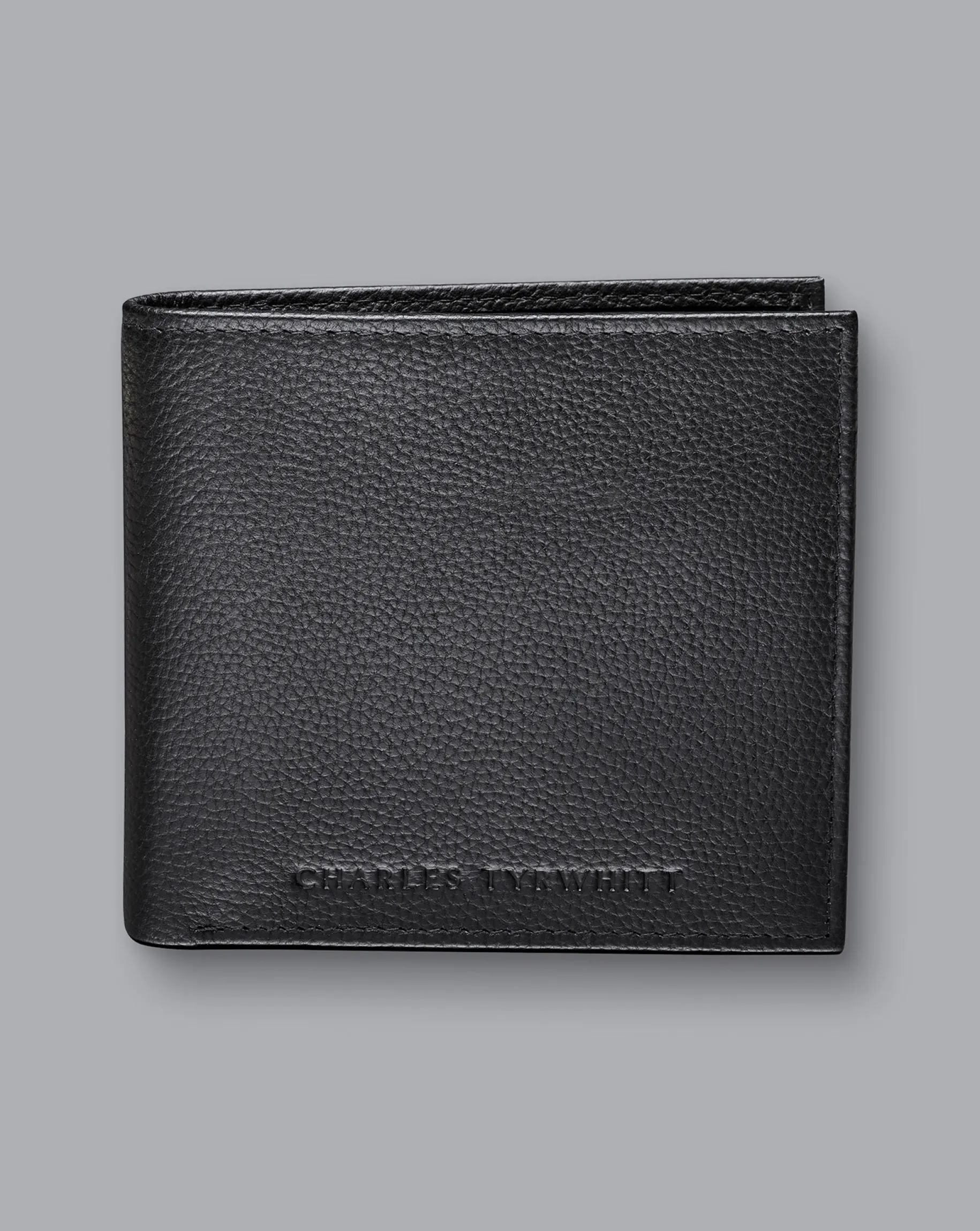 Leather Goods<Charles Tyrwhitt Grain Leather Wallet - Black