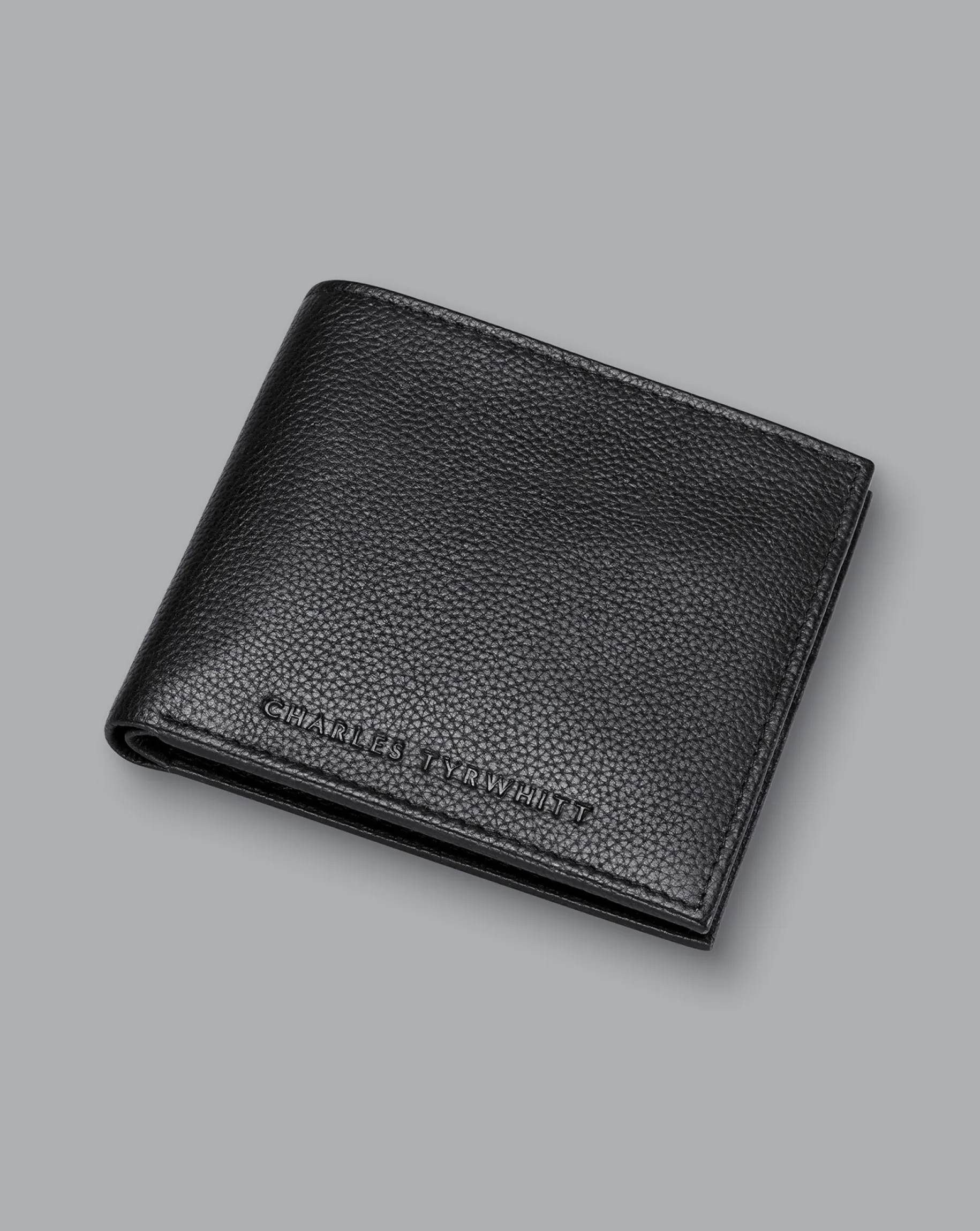 Leather Goods<Charles Tyrwhitt Grain Leather Wallet - Black