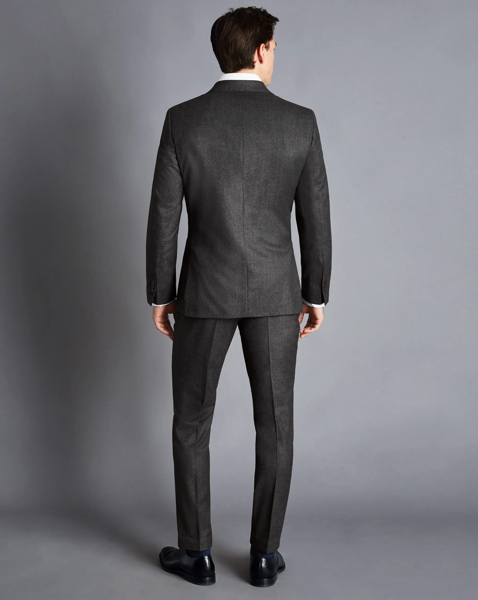 Suit Jackets|Blazers<Charles Tyrwhitt Italian Flannel Suit Jacket Grey