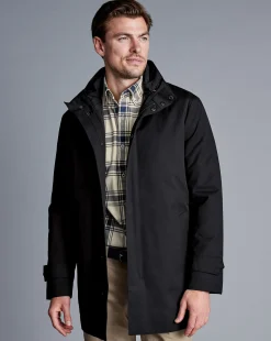 Coats|Raincoats<Charles Tyrwhitt 3-In-1 Rain Mac - Black