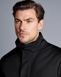 Coats|Raincoats<Charles Tyrwhitt 3-In-1 Rain Mac - Black
