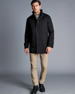 Coats|Raincoats<Charles Tyrwhitt 3-In-1 Rain Mac - Black