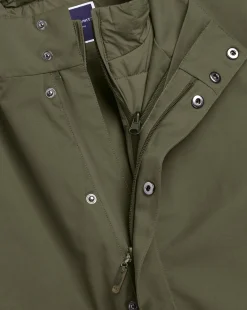 Coats|Raincoats<Charles Tyrwhitt 3-In-1 Rain Mac - Green Olive