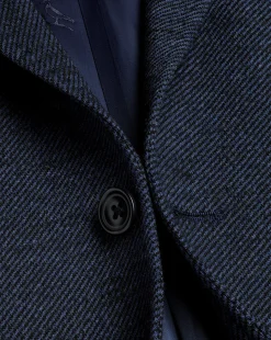 Coats & Jackets|Blazers<Charles Tyrwhitt Italian Jersey Jacket - Denim Blue